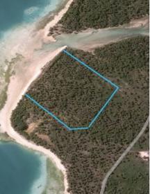 A vendre terrain de 32455 m2 sur l'Ile Rangiroa