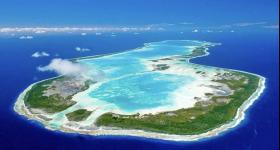 A vendre Atoll Manuhangi avec son lagon privé et ses plages de sable rose