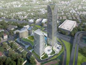 Appartement à louer dans la résidence Balat au 17e étage avec vue panoramique