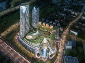 Appartement à louer dans la résidence Balat au 17e étage avec vue panoramique