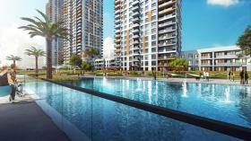 Appartement 3+1 en étage élevé avec une belle vue à vendre dans un complexe prestigieux