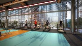 Appartement 3+1 en étage élevé avec une belle vue à vendre dans un complexe prestigieux