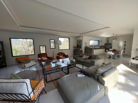 Belle villa avec piscine et vue sur les collines