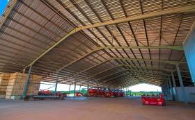 Ferme d'irrigation commerciale