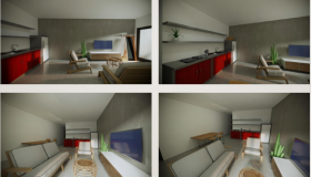 Nouveaux appartements au premier et deuxième étage avec de grandes terrasses