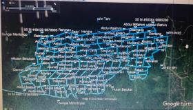 Terrain à vendre de 700 hectares dans la ville de Nusantara