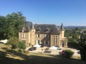 Magnifique château français du XIXe siècle