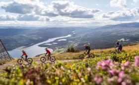 Hôtel avec vue imprenable sur l'extrémité sud du lac Kallsjön