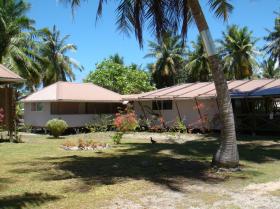 Île privée avec maison familiale archipel des Tuamotu
