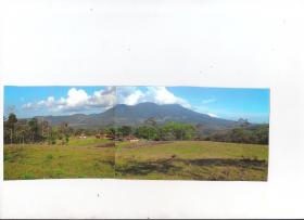 La propriété au Costa Rica avec vue panoramique sur volcan Tenorio